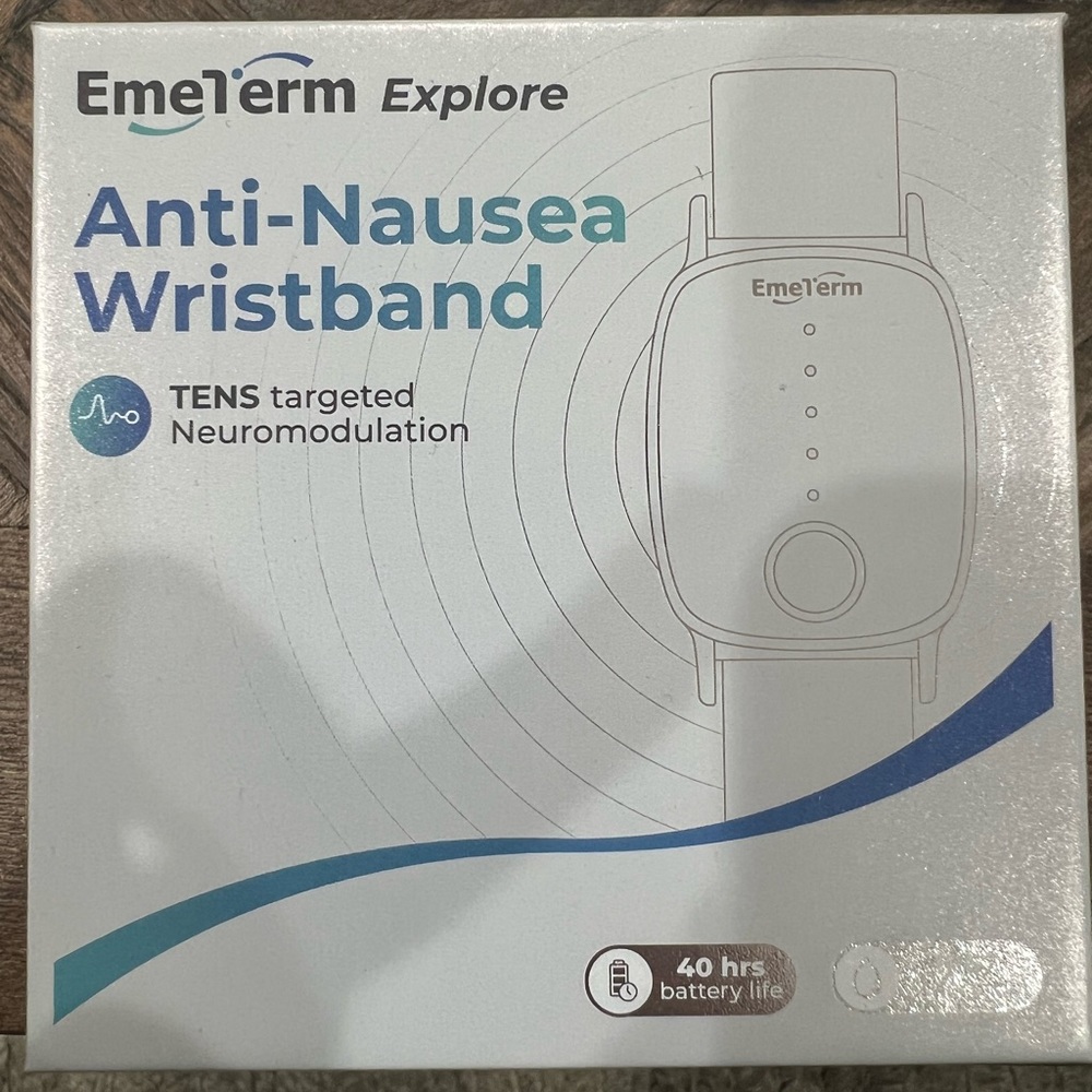 Anti-Nausea Wristband - White